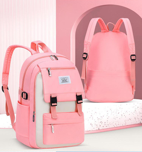 <span class=keywords><strong>Cartable</strong></span> pour garçons Sac à dos pour élèves Nouvelle mode Réduction de la charge Protection contre les crêtes Sac à dos étanche pour femmes Ultra léger Transportant Déco pour filles - Product Image 3