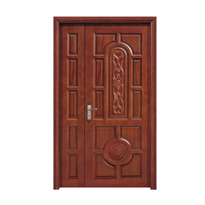<span class=keywords><strong>Porte</strong></span> d'entrée principale intérieure en bois de teck de style moderne, double <span class=keywords><strong>porte</strong></span>, haute performance, économie de coûts, isolation <span class=keywords><strong>phonique</strong></span> - Product Image 5
