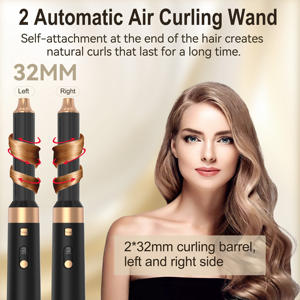 Estilizador de Cabello Multifuncional 6 en 1 Herramientas Intercambiables Voluminizador Cepillo Secador de Aire Caliente Secadora de Pelo - Product Image 2