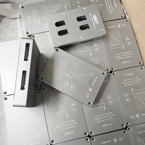 Pièces de quincaillerie carrées en alliage usinées avec précision par CNC PC-4860S pour les applications aérospatiales et d'équipement - Product Image 1
