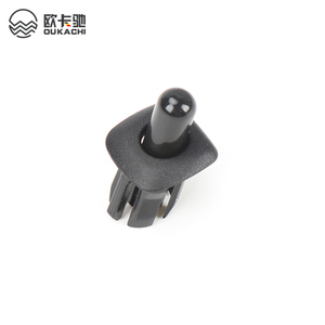 ブラックカードアロックボタンピンスクリューノブキャッププラスチックカーインテリアドアロックノブBMW5シリーズF102011-2017 - Product Image 4