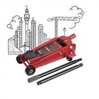 Single Pump 3 Ton Heavy-Duty Steel Floor Jack Quick Lift Hydraulic Car Jacks