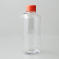 Botol Plastik PET Transparan Bentuk Boston 10 oz 16 oz Leher 32mm Tutup Flip untuk Kemasan Kosmetik, Lotion, dan Sampo