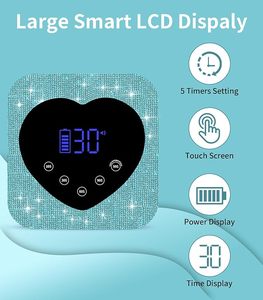 Lámpara UV LED Profesional Inalámbrica Recargable de 72W para Secado Rápido de Uñas de Gel con 5 Ajustes de Temporizador - Product Image 3