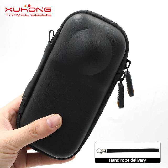 2026 New X3 X4 360 Camera Hard EVA Case Zipper Water Resistant Shockproof All Accessories Included Best Seller Global Shipping