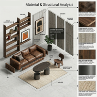 Service de visualisation 3D intégrale de la maison, services de rendu 3D, rendu 3D pour la conception d'hôtels