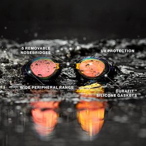 Gafas de Natación <span class=keywords><strong>TYR</strong></span> Blackhawk Racing - Gafas de Natación para Adultos, Hombres y Mujeres - Antivaho, Protección UVA/UVB, Herméticas, Hechas en China - Product Image 3