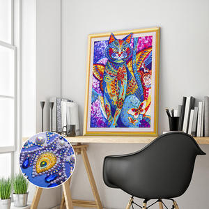 Peinture Diamant 5D DIY Personnalisée, Nouvelle Idée de Produit en Gros, Peinture Diamant Animale Chat Spéciale - Product Image 3