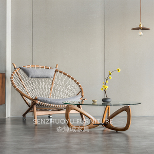 Acquistato insieme mobili da salotto in vetro con gamba in legno - Product Image 4
