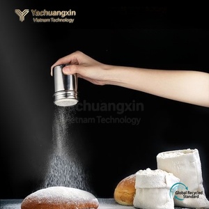 Stainless Steel Portable Foldable Powder Dispenser with Lid Leak Proof Dishwasher Safe Daily Use Seasoning <b>Container</b> - Product Image 2