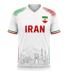 Maglia sportiva del Messico # Maglietta da Calcio Bianca con Design dell'Aquila Azteca e dello Stemma Nazionale - Product Image 1