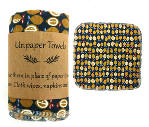 Toalla de algodón orgánico Natural reutilizable, toalla sin papel de bambú sin blanquear, lavable, respetuoso con el medio ambiente - Product Image 5