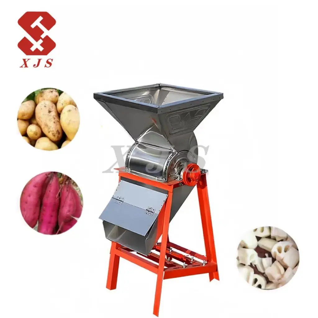 Hot selling cassava grinder 1500 kg/h pulp cassava separator