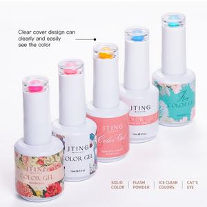 JTING Muestra Gratuita Diseño al por Mayor Nueva Tendencia 420 Colores Esmalte de Uñas en Gel Botella de 15ml Removible con LED UV Gel OEM Marca Privada - Product Image 4
