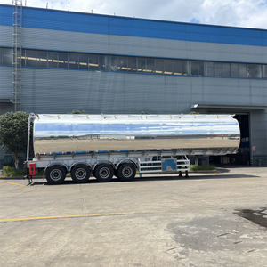 Semirremolque Cisterna de Combustible de Aleación de Aluminio de 50000L para Transporte y Entrega de Combustible Inflamable - Product Image 5