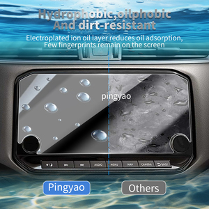 Adesivi per auto pannello digitale Carplay protezione dello schermo in vetro temperato pellicola protettiva accessori per veicoli per NISSAN <span class=keywords><strong>Terra</strong></span> 2024 - Product Image 6