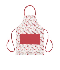 Tablier personnalisé imprimé 100% coton - Tissu durable et écoresponsable pour la cuisine, l'hôtellerie et la restauration - Vente en gros de haute qualité - Product Image 1