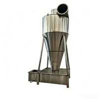 Penghisap Debu Cyclone Multi Tube Cluster Aliran Tinggi Efisiensi 99,99% Desain Paralel untuk Gas Buang Boiler