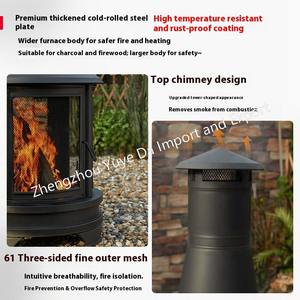 طقم تسخين وكرسي مع موقد التخييم في الهواء الطلق ، بيع مباشر من المصنع - Product Image 6