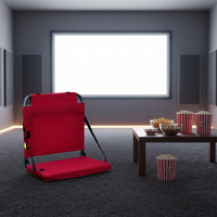 Chaise de camping pliante légère et portable pour extérieur, stade, concert, en tissu Oxford avec structure en fer, anti-salissure, imperméable et confortable pour le parc