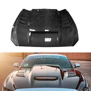 मूंग 2015 - 2017 के लिए संशोधित कार्बन फाइबर फाइबर फाइबर फ्रंट इंजन बोनट हुड वेंट्स - Product Image 3