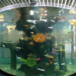 Thuis Goedkope Groothandel Hoge Kwaliteit Hete Verkoop Cilindrische Aquaria Vistank Display Rack - Product Image 4