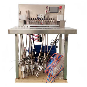 Bán tự động 12 màu acrylic màu nước sơn Set Propylene sắc tố Sơn Chất liệu máy chiết rót sơn máy đóng gói - Product Image 1