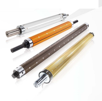 Tige pneumatique extensible en métal de 3''6'' avec structure flexible et noyau à roulement pour pièces de machines d'impression