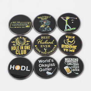 Marqueur de balle de <span class=keywords><strong>golf</strong></span> à faible MOQ, marqueur de balle de <span class=keywords><strong>golf</strong></span> magnétique en forme de pièce de monnaie, outil de réparation de divot, marqueur de balle de <span class=keywords><strong>golf</strong></span> personnalisé - Product Image 3