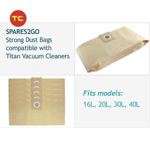 Remplacement de pièce de sacs à poussière d'<span class=keywords><strong>aspirateur</strong></span> pour accessoires d'<span class=keywords><strong>aspirateur</strong></span> Titans 16L 20L 30L 40L - Product Image 5