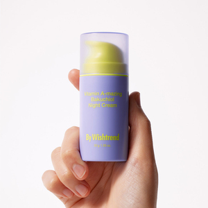Crema de Noche Coreana para el Cuidado de la Piel con 1% de Bakuchiol y 0.03% de Retinal para el Cuidado de Arrugas, Baja Irritación, Fórmula Vegana - Product Image 4