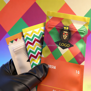 Smell Proof 3.5 Custom Mylar Bags 0.5g 1g 2g 3g 4g 5g Candy Cookie Aluminum Foil Pouch Mylar Bag - Product Image 4