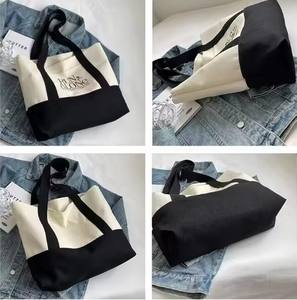 Sac fourre-tout en toile design élégant pour bateau avec poche extérieure, fermeture à glissière sur le dessus, sac en toile personnalisé réutilisable et essentiel au quotidien - Product Image 1