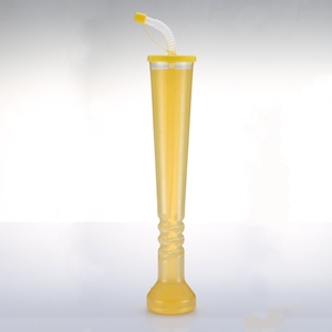 Hot Sale Novelty Kids Straw <strong>Cups</strong> 350ml Slush Water <strong>Cup</strong> with Lid and Straw Plastic Party Yard <strong>Cup</strong> - Product Image 2