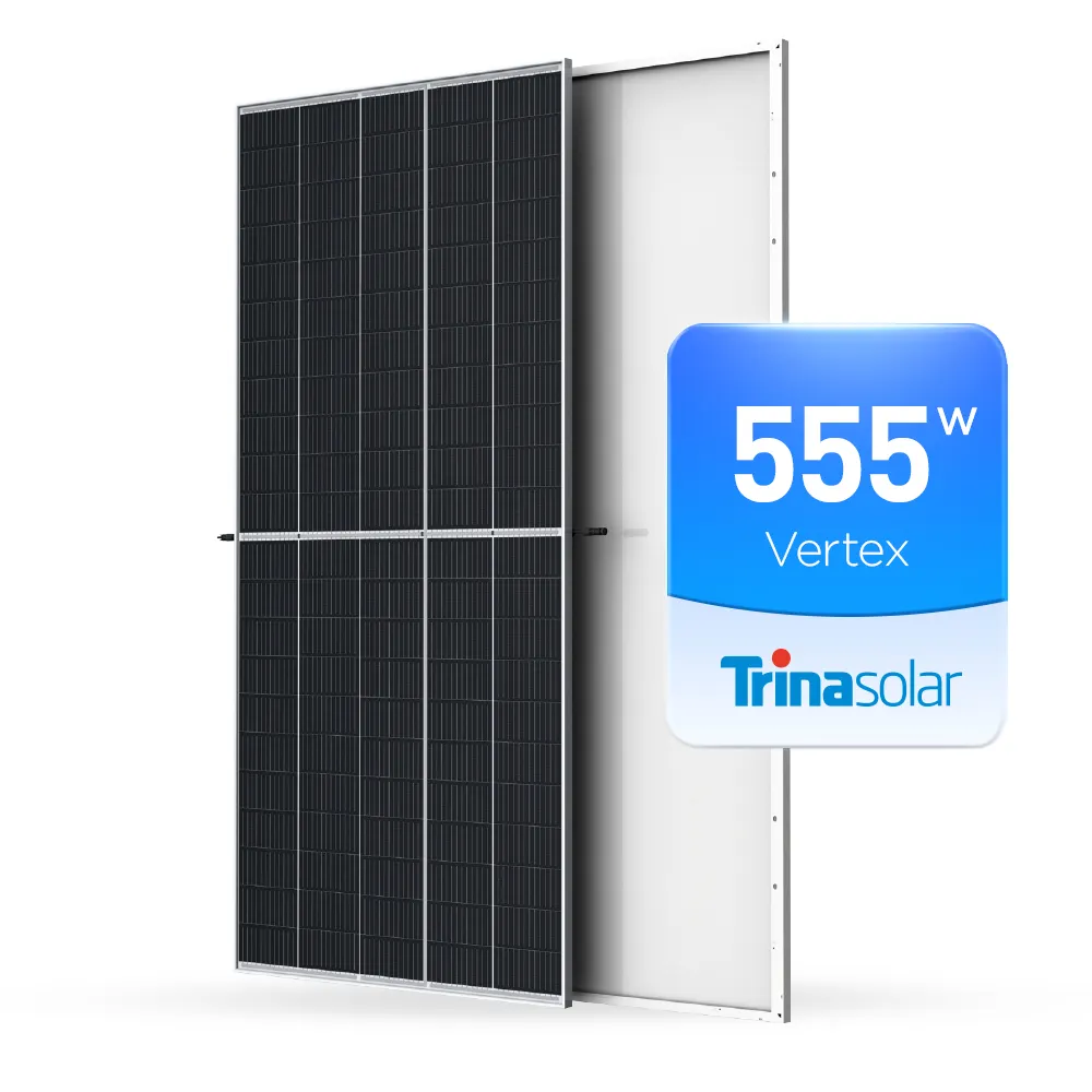 Панель солнечных батарей Trina Vertex bimacial, 390 Вт, 500 Вт, 585 Вт, поликристаллический кремний