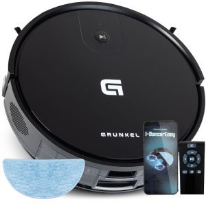 Aspirateur robot Grunkel 2100Pa avec contrôle Wi-Fi, nettoyage intelligent - Product Image 6