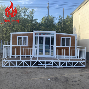 Hiện đại 2 phòng ngủ prefab nhỏ nhà di động mở rộng container sống sẵn sàng để tàu Mini tiểu nhà làm từ thép - Product Image 3
