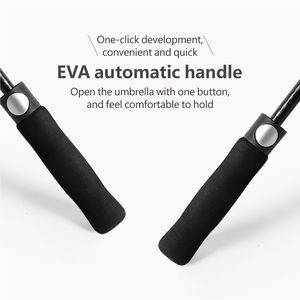 Grand <span class=keywords><strong>parapluie</strong></span> de <span class=keywords><strong>golf</strong></span> moderne droit de 27 pouces, 8 baleines, coupe-vent, protection UV, impression de logo, manche long, suspendu - Product Image 5