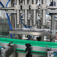 Machine de remplissage de détergent liquide de 500 ml, machine de remplissage, de bouchage et d'étiquetage de shampooing et de gel douche avec fonction anti-goutte