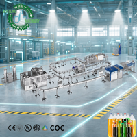 Ligne de production de remplissage CSD Global-Standard 10000BPH DCGF32-32-10, technologie de remplissage isobare pour l'embouteillage de sodas en usine