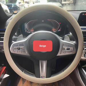 SENBOLIA nuevo colorido suave piel-amigable Universal silicona coche <span class=keywords><strong>volante</strong></span> cubierta <span class=keywords><strong>forro</strong></span> <span class=keywords><strong>volante</strong></span> Protector - Product Image 4