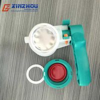 Réservoir de vanne papillon IBC VALVE 62/75/100 Vanne Plastique Pour Cuve Sortie avec écrou pour gazole eau
