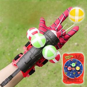 स्पाइडर स्टिक बॉल गन लांचर लक्ष्य हीरो स्पाइडर लॉन्चर सॉफ्ट बुलेट गन बच्चों का खिलौना - Product Image 2
