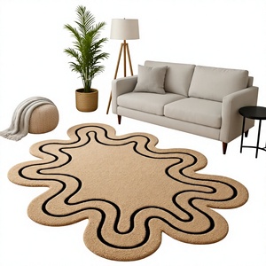 Tapis en laine tuftés à la main de conception professionnelle, vente en gros de tapis tuftés à la main pour salon, pour INDIAN TEXTILES H/L - Product Image 1