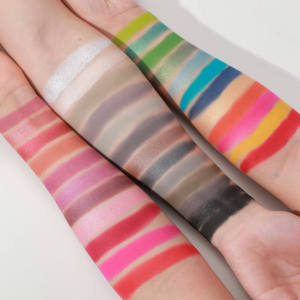 S321 personnalisable beauté cosmétiques maquillage coréen rouge pigmenté fard à paupières Palette en gros marque privée ombre à paupières - Product Image 1
