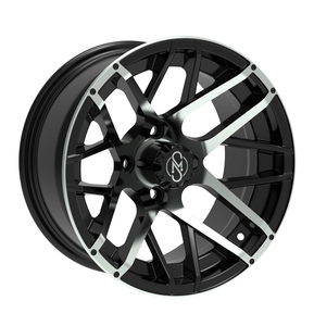 Accessoires de voiturette de golf Offre Spéciale Jante 8 "<span class=keywords><strong>Roues</strong></span> et pneus noirs pour voitures de golf modifiées de haute qualité à <span class=keywords><strong>vendre</strong></span> - Product Image 4