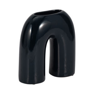 Vaso a ferro di cavallo in ceramica, decorazione moderna per soggiorno, camera da letto, ufficio - Product Image 3