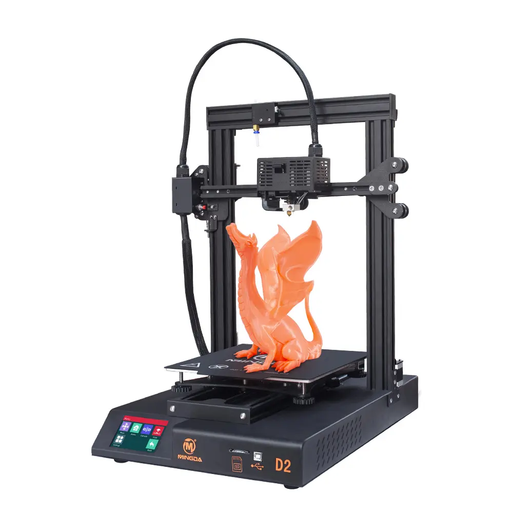 Fff Dropshipping Lost Cost New Business Products Fdm Commercial 3d Printer DIY Set MINGDA D2 D3 D4 DIY 3D Printer Single Color
