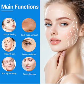 Appareil d'hydrodermabrasion avancé avec écran tactile de 10,1 pouces et 6 têtes en silicone pour un rajeunissement facial complet - Product Image 5