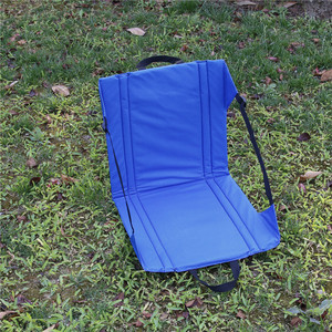 Coussin de siège pliable d'extérieur en tissu Oxford 600D, coussin de chaise de stade portable pour le camping, la plage et les voyages - Product Image 3